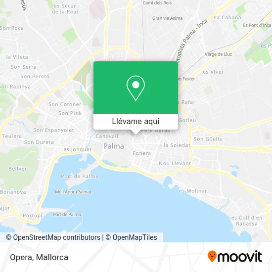 Mapa Opera