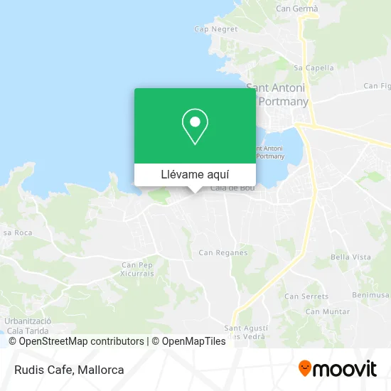 Mapa Rudis Cafe