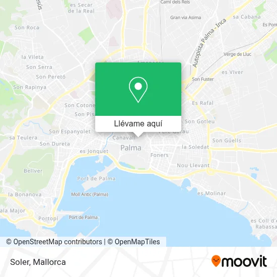Mapa Soler