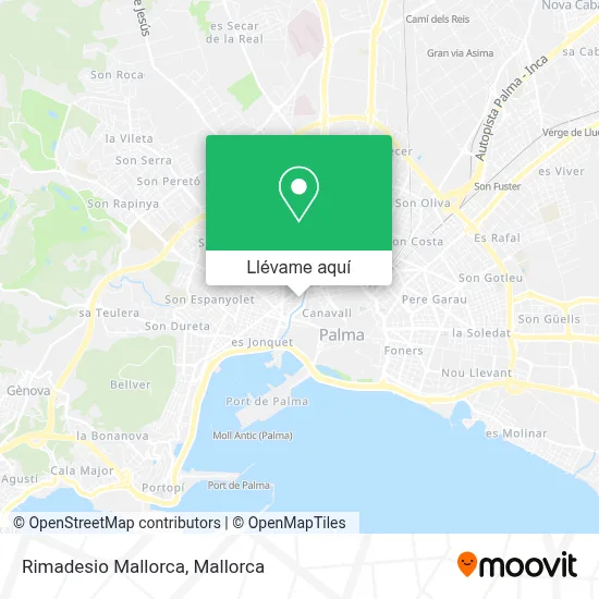 Mapa Rimadesio Mallorca
