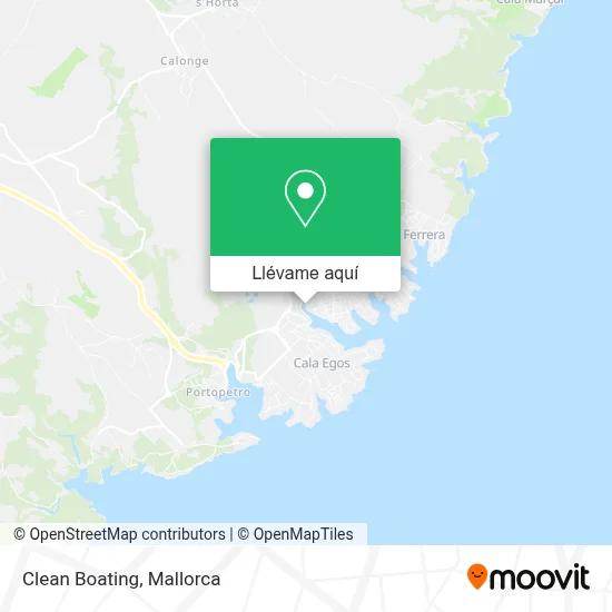 Mapa Clean Boating