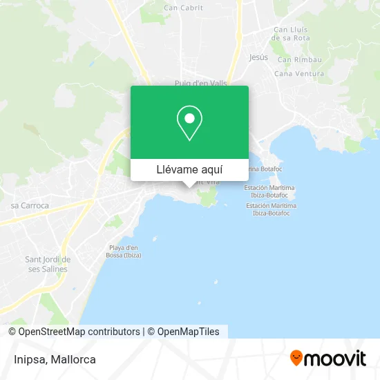 Mapa Inipsa