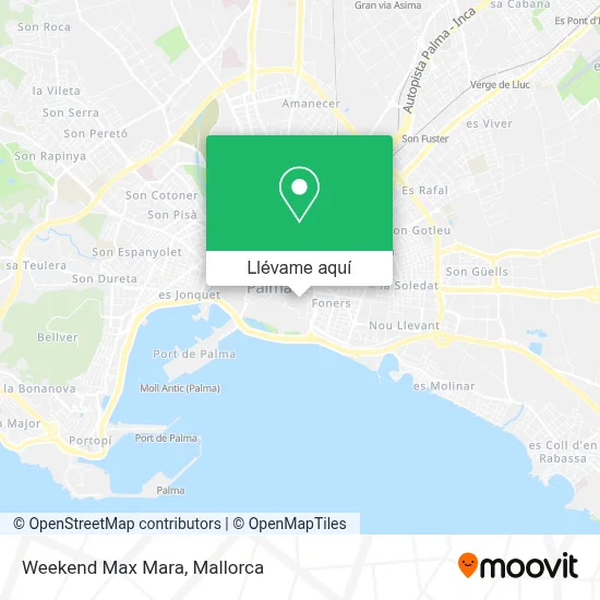 Mapa Weekend Max Mara