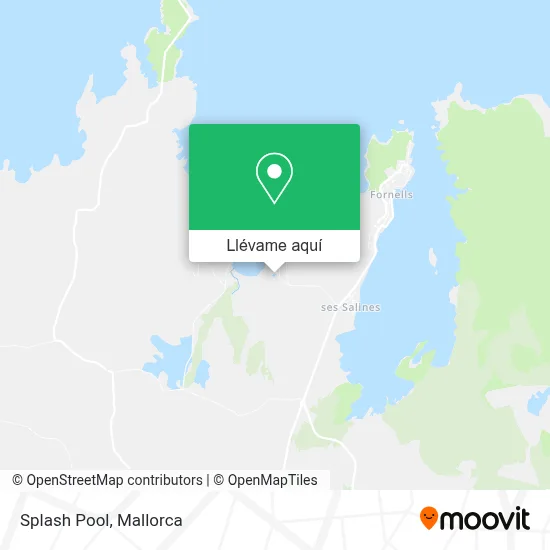 Mapa Splash Pool