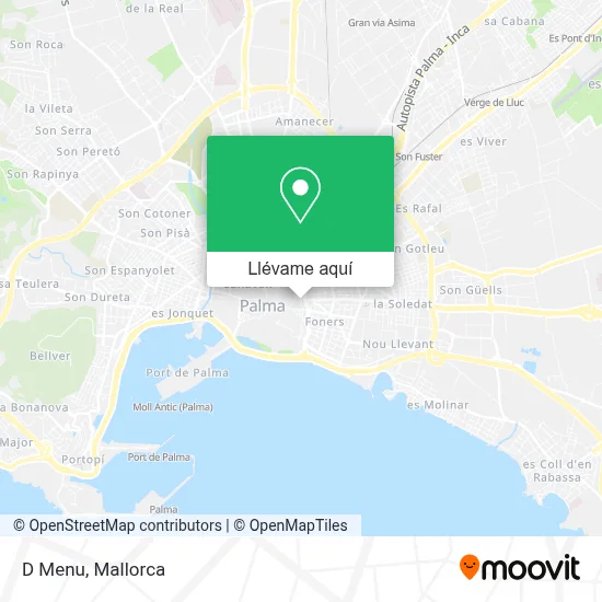 Mapa D Menu