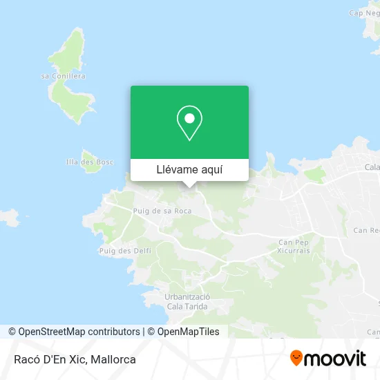 Mapa Racó D'En Xic
