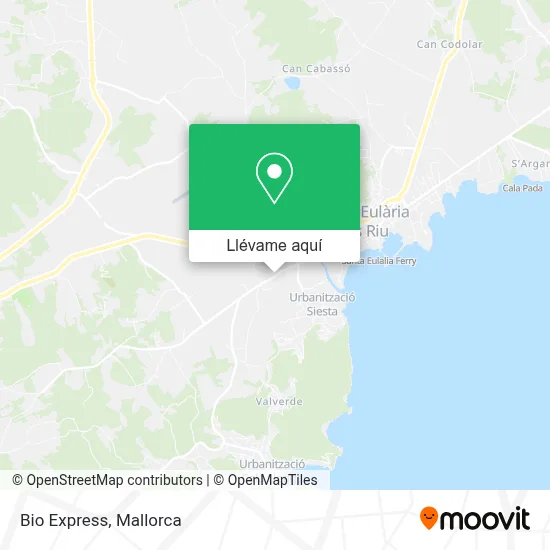 Mapa Bio Express