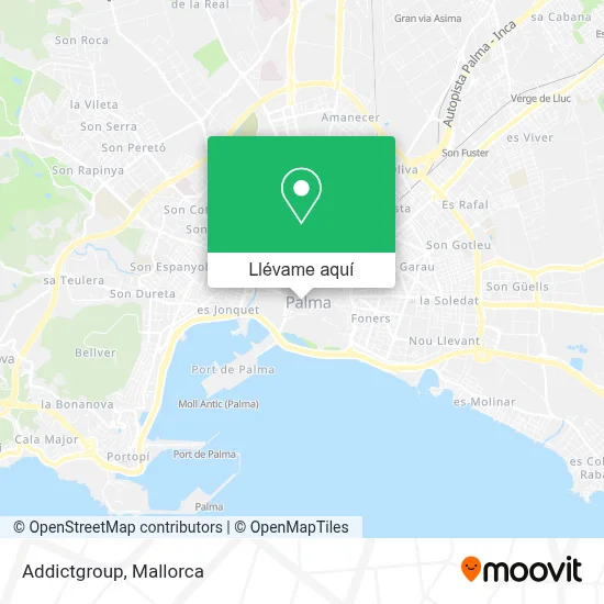 Mapa Addictgroup