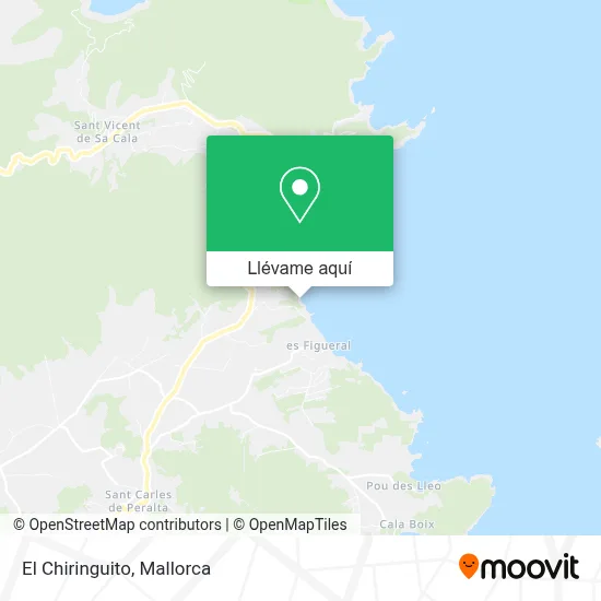 Mapa El Chiringuito