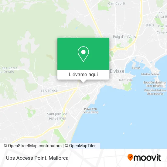 Mapa Ups Access Point