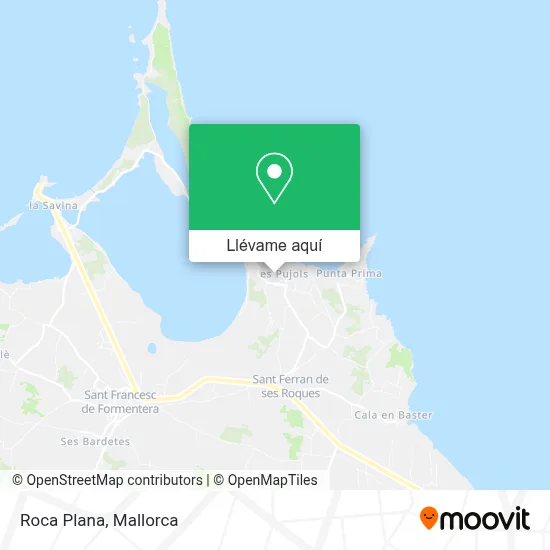 Mapa Roca Plana