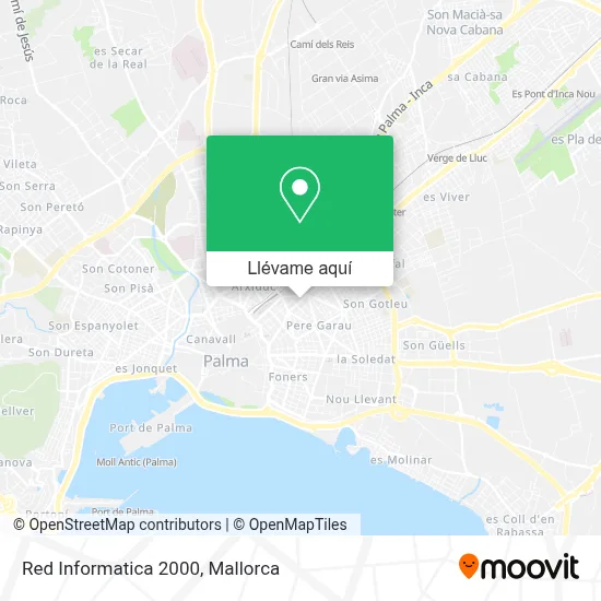 Mapa Red Informatica 2000