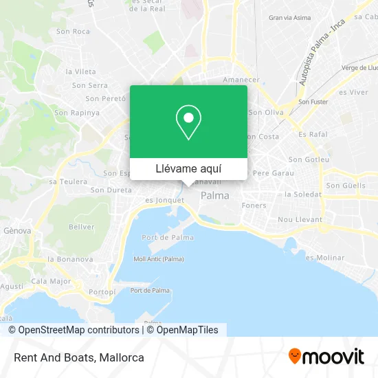 Mapa Rent And Boats