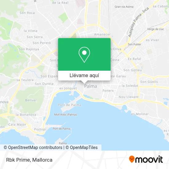 Mapa Rbk Prime
