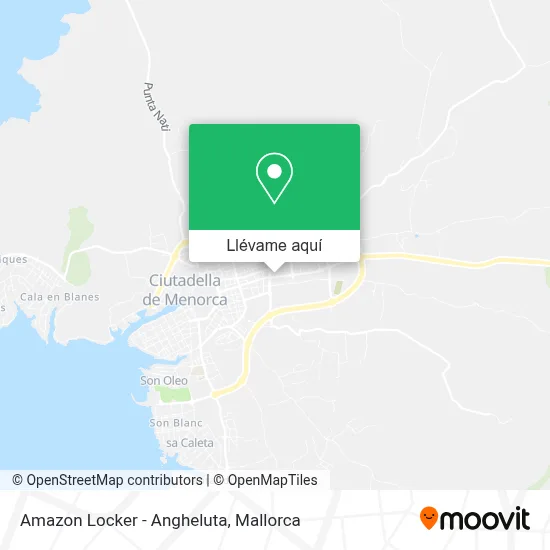 Mapa Amazon Locker - Angheluta