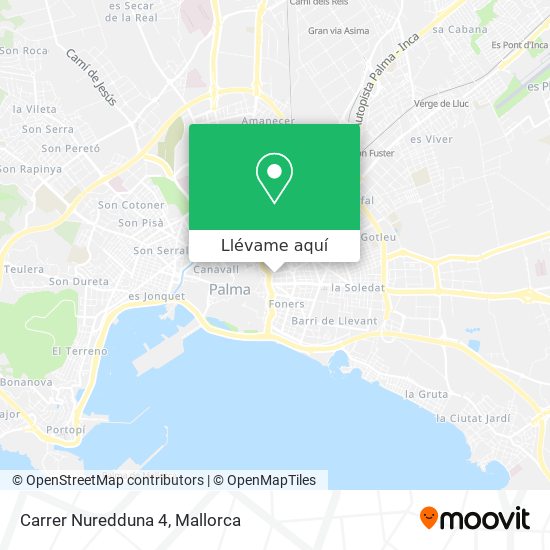 Mapa Carrer Nuredduna 4