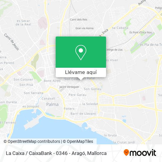 Mapa La Caixa / CaixaBank - 0346 - Aragó