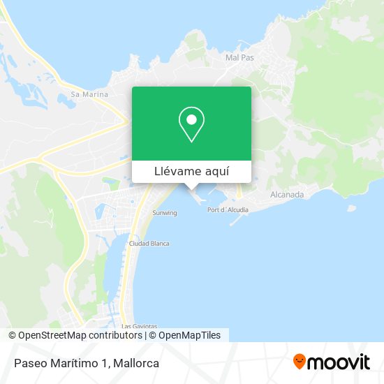 Mapa Paseo Marítimo 1