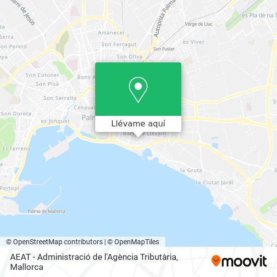 Mapa AEAT - Administració de l'Agència Tributària