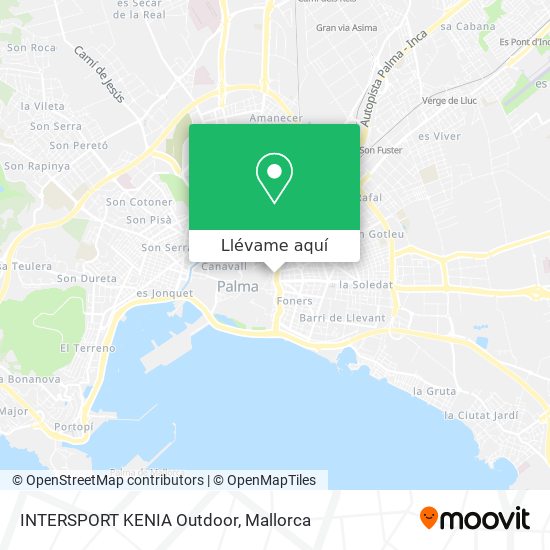 Mapa INTERSPORT KENIA Outdoor