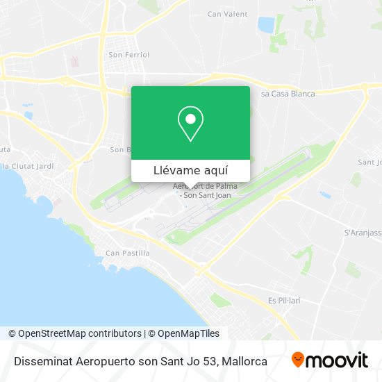 Mapa Disseminat Aeropuerto son Sant Jo 53