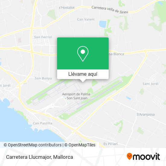 Mapa Carretera Llucmajor