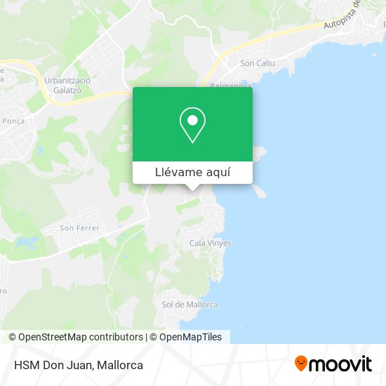 Mapa HSM Don Juan