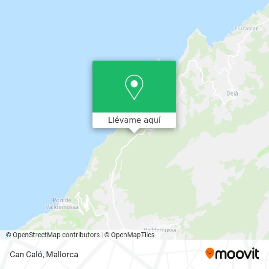 Mapa Can Caló