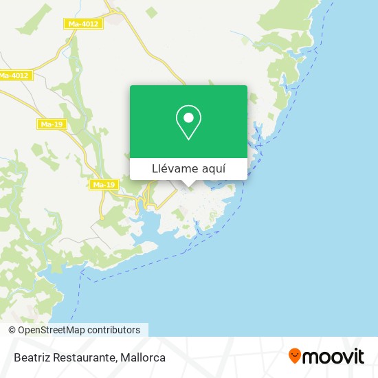 Mapa Beatriz Restaurante