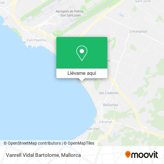 Mapa Vanrell Vidal Bartolome