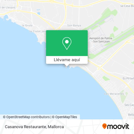 Mapa Casanova Restaurante