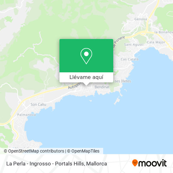 Mapa La Perla - Ingrosso - Portals Hills