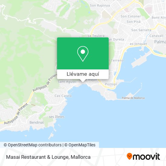 Mapa Masai Restaurant & Lounge