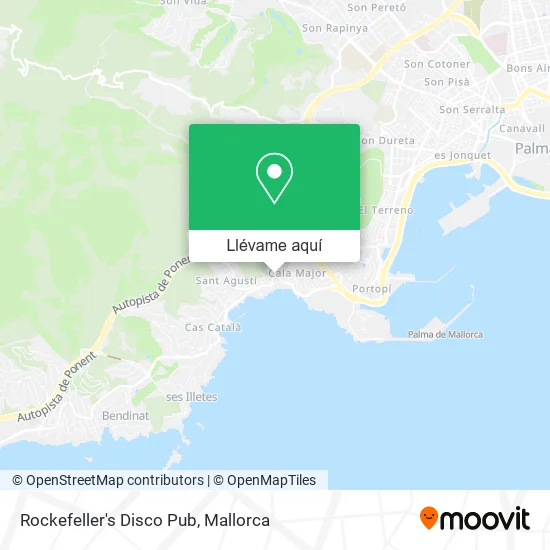 Mapa Rockefeller's Disco Pub