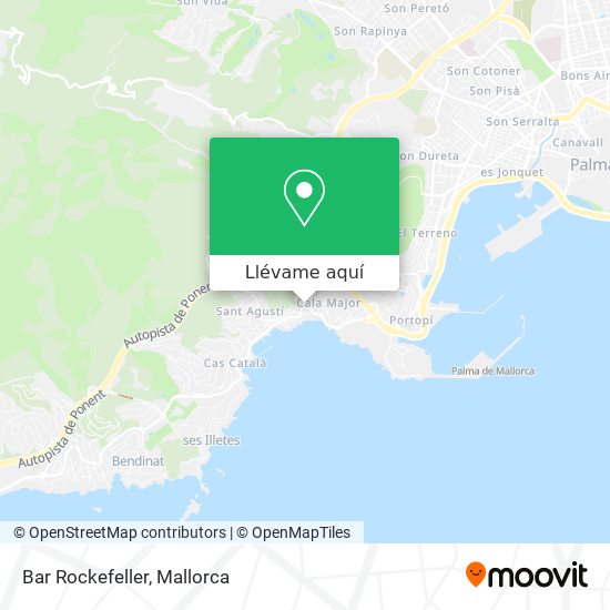 Mapa Bar Rockefeller