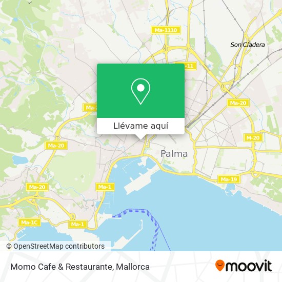 Mapa Momo Cafe & Restaurante