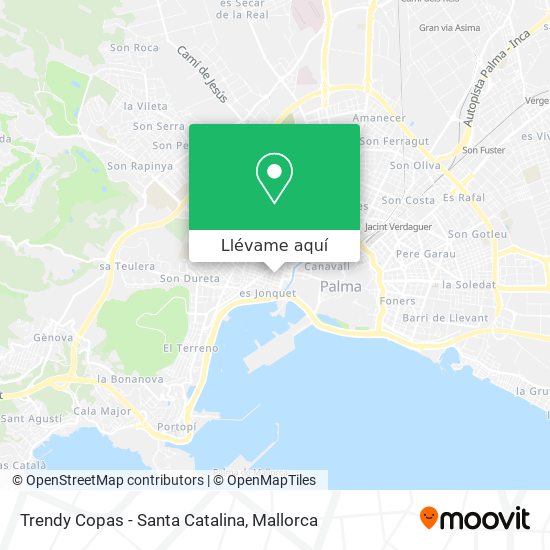 Mapa Trendy Copas - Santa Catalina