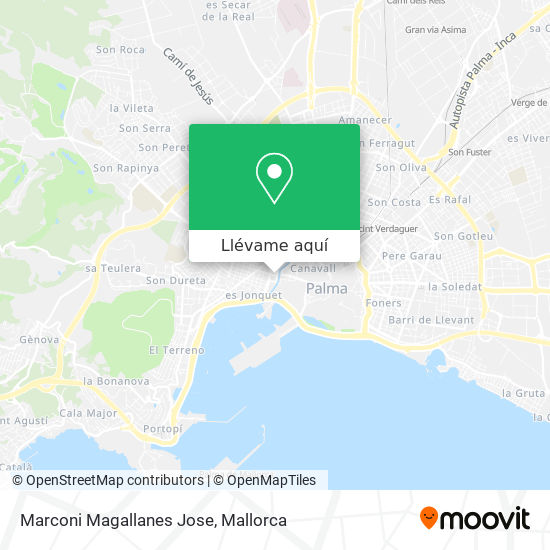 Mapa Marconi Magallanes Jose
