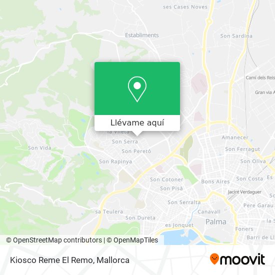 Mapa Kiosco Reme El Remo