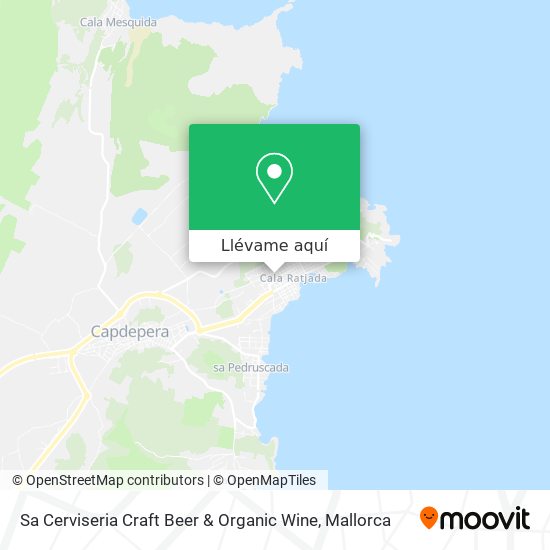 Mapa Sa Cerviseria Craft Beer & Organic Wine