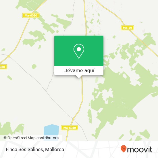 Mapa Finca Ses Salines