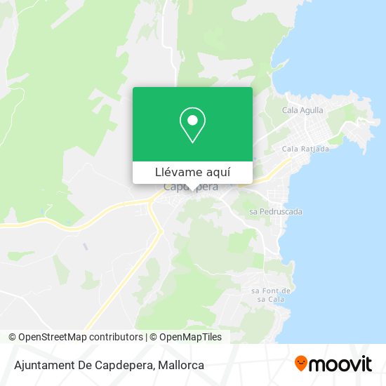 Mapa Ajuntament De Capdepera