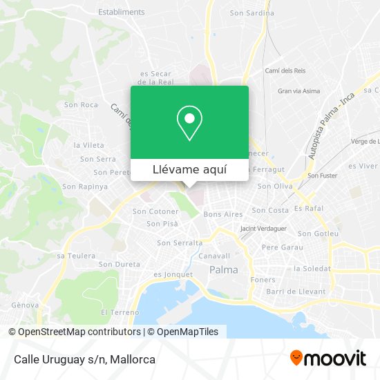 Mapa Calle Uruguay s/n