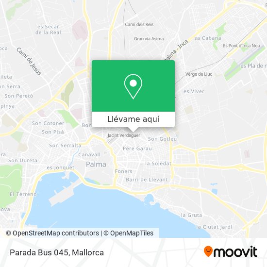 Mapa Parada Bus 045