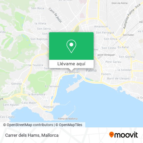 Mapa Carrer dels Hams