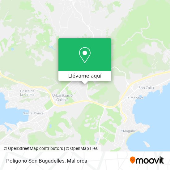 Mapa Polígono Son Bugadelles