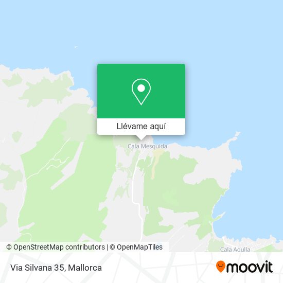 Mapa Via Silvana 35