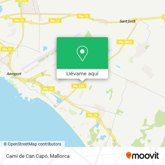 Mapa Camí de Can Capó