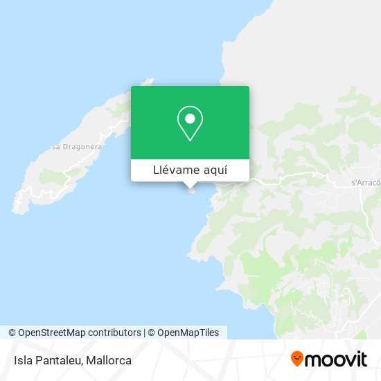 Mapa Isla Pantaleu