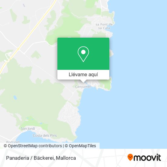 Mapa Panaderia / Bäckerei